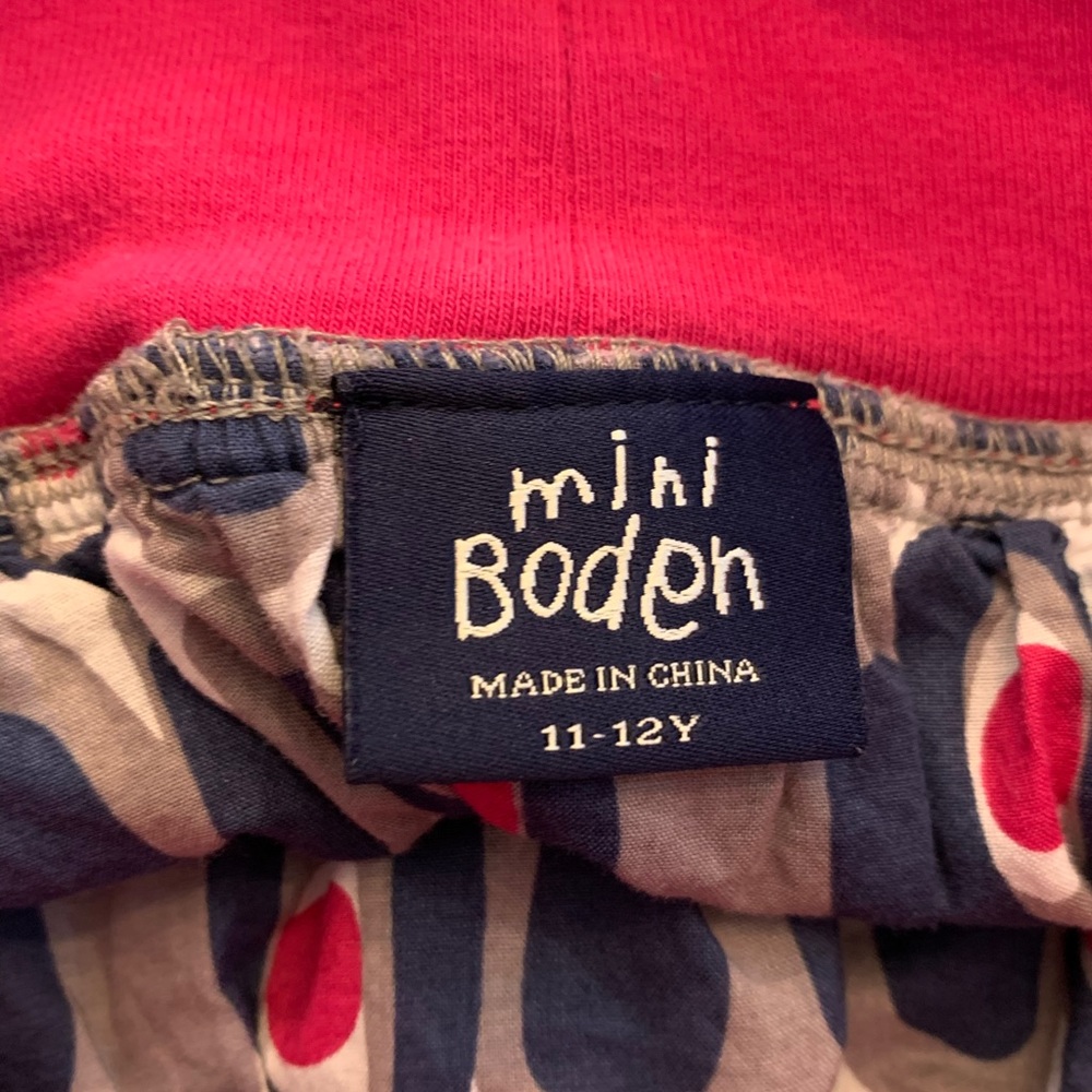 Mini Boden Bubble Skirt Gray, Blue & Pink 11-12y - Picture 3 of 5